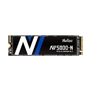 Жесткий диск SSD M.2 1 ТБ Netac NV5000-N NVMe PCI-E 4.0 x4, TLC, R4800/W4600 МБ/с, 2280, 640 TBW (NT01NV5000-1T0-E4X) 