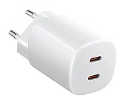 Сетевое зарядное устройство Xiaomi 45W Nano Turbo Charging Power Adapter (2-Port) (BHR087OEU) белый