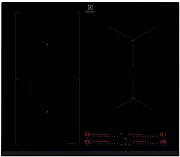 Поверхность индукционная Electrolux EIS62453 (SenseBoil700 / Черная / стеклокерамика / 4 конфорки(1.4/1.8/2.3/2.3кВт) / Bridge / Booster / 7.8кВт) Чёрный