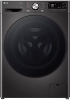 Стирально-сушильная машина LG F4DR711S2BA (56.5см /11кг/6кг/ 1400об / пар / AI DD / TurboWash™360 / Wi-Fi / Inverter Direct Drive / A+++ / Чёрная) Чёрный