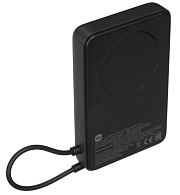 Портативная батарея Xiaomi Magnetic Power Bank with Built-in Stand 10000mAh, встроенный кабель, черная (BHR08P9GL) чёрный