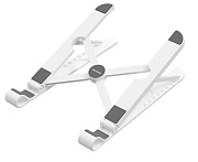 Подставка для ноутбука Vention (KDNW0), металлическая, пассивное охлаждение серебристый