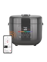 Мультиварка Redmond MC100S (5 л / 860 Вт / 12 программ / сенсор / поддержание тепла, отложенный старт, управление со смартфона) Графит