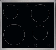 Поверхность электрическая Electrolux EHF16240XK (Radiant 300 / Черная / стеклокерамика / 4 конфорки(1.2/1.2/1.8/2.3кВт) / 6.5 кВт) чёрный