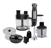 Блендер Polaris PHB 1589AL CUBE (1500 Вт / скоростей 30 / турборежим / венчик, измельчитель, стакан, комбайн, шинковка, нарезка кубиками) чёрный