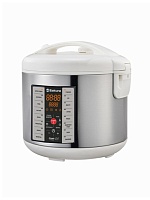 Мультиварка Sakura SA-7766W (5л / 860 Вт / 16 программ) Нержавеющая сталь