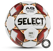 Мяч футбольный Select Flash Turf v23 FIFA Basic (IMS) (размер 5) Белый, оранжевый