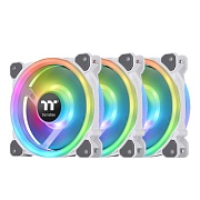 Комплект кулеров для корпуса Thermaltake Riing Trio 12 RGB Radiator Fan White TT Premium Edition 3 Pack (CL-F126-PL12SW-A) 