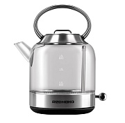 Чайник Redmond KG221 (2200 Вт / 1,5 л / стекло/металл) серый
