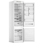 Холодильник встраиваемый Whirlpool WHC20 T593 P (Объем - 280 л / Высота - 193.5 см / Слайдерное крепление фасадов / A++ / Total NoFrost) белый