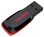 Память USB2.0 Flash Drive  64Gb SANDISK Cruzer Blade /SDCZ50-064G-B35/ Чёрный
