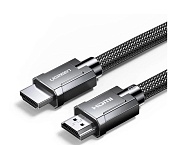 Кабель HDMI - HDMI Ugreen HD135 (80602) (8K HDMI M-M, ver 2.1), вилка-вилка, HDMI 2.1, длина - 3 метра Серый