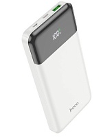 Портативная батарея Hoco J102 Cool (Power Delivery / Quick Charge 3.0 / LED дисплей) 10000мАч, белая Белый