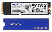 Жесткий диск SSD M.2 1TB ADATA LEGEND 710 (PCI-E 3 x4)  R2400/W1800Mb/s ALEG-710-1TCS M.2 2280 