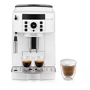 Кофемашина DeLonghi Magnifica S ECAM21.117.W (кофе зерновой, молотый/ 1450 Вт/ 1.8 л/ капучинатор/ 2 напитка) Белый