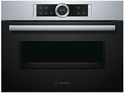 DSP Микроволновая печь встраиваемая Bosch CFA634GS1 (Serie8 / нерж / 36л / ширина - 59,5 см / 900Вт / AutoPilot) 