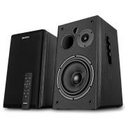 Колонки 2.0 SVEN MC-50 / 210W / Питание - 220В / Bluetooth / HDMI /Оптический вход / Пульт ДУ / Чёрный / Корпус - дерево (MDF) Чёрный