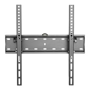 Кронштейн для ТВ Cadena KL21G-44T чёрный, для 32"-65", наклон 12°, нагрузка до 40 кг, расстояние до стены 53 мм Чёрный