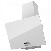 Вытяжка наклонная KRONA GABRIELE 500 white PB (780 м³/ч / 100 Вт / LED освещение 2x1 Вт / ширина - 49.6 см / белое стекло) белый