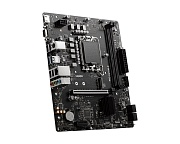 Материнская плата MSI PRO H610M-E /LGA 1700, 2xDDR5, 1xM2, 4xSATA, HDMI+VGA, Micro-ATX/ 