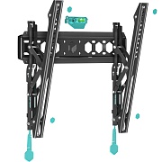 Кронштейн для ТВ ONKRON TM5 чёрный, для 32"-70", наклон 12°, нагрузка до 68 кг, расстояние до стены 35-145 мм Чёрный