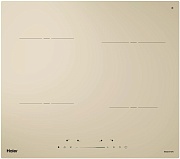 Поверхность индукционная Haier HHY-Y64TVTC (Бежевый / 4 конфорки / (1,5/1,5/2,0/2,0) кВт / стеклокерамика / Boost / Stop + Go / 7,4 кВт) бежевый