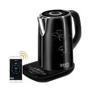 Чайник Redmond RK-M170S-E (2400 Вт / 1,7л / металл / контроль температуры) Чёрный