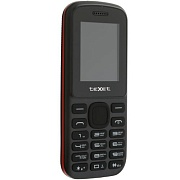 Телефон мобильный teXet TM-130, черно-красный Чёрно-красный