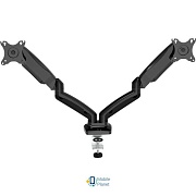 DSP Крепление для двух мониторов GEMBIRD MA-DA2-01 VESA 75x75/100x100 повреждена коробка 