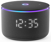 Умная колонка Новая Яндекс Станция Мини Про 3 с голосовым помощником Алиса, чёрная Чёрный