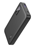 Портативная батарея Ugreen PB311, (USB/Type-C/PD/QC/LED индикатор) 10000мАч, Черная (25742) чёрный