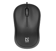 Проводная мышь Defender Patch MS-759 (1000 dpi) черный 