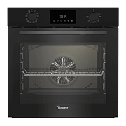 Духовой шкаф Indesit IBFTE 3844 BL (72 л / до 280 °C / Чёрный / Каталитическая очистка / Гриль / Съемные направляющие / А) Чёрный