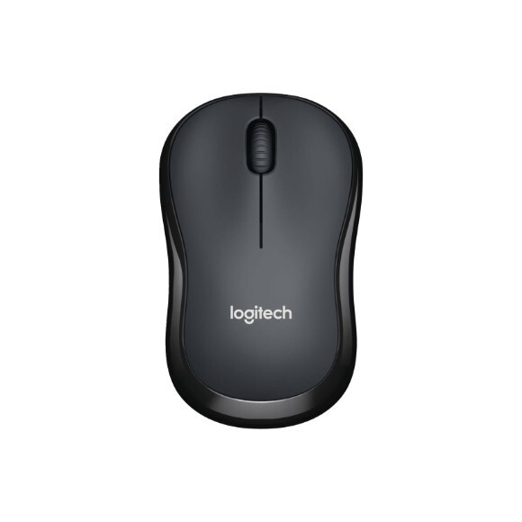 Беспроводная мышь Logitech M220 SILENT Charcoal/ серый USB (910-004895)