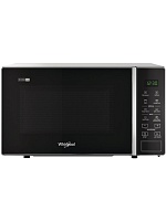 Микроволновая печь Whirlpool MWP 203 SB (20 л, 700 Вт, переключатели сенсор, дисплей, гриль, чёрный/серый) серебристый