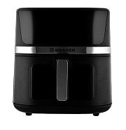 Аэрогриль Brayer BR2038 (1600 Вт, 7 л, упр. - сенсорное, программ - 12, таймер на - 60 мин) чёрный