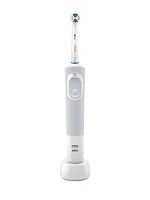 Зубная щетка электрическая Braun Oral-B Vitality 100 Easy Clean белая Серый