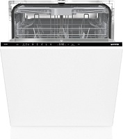 Машина посудомоечная встраиваемая 60 см Gorenje GV643E90 (Essential / 16 комплектов / 3 полки / расход воды - 11 л / А++) Чёрный
