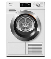 Сушильная машина с тепловым насосом Miele TEF775WP EcoSpeed&8kg (T1 / 63,6см / 8кг / EcoDry / FragranceDos / DryCare / Miele@home) Белый