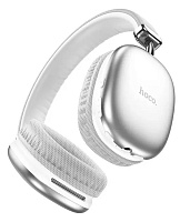 DSP Беспроводные наушники Hoco W35 Air (время работы - 40 ч / Bluetooth 5.3), серебристые 