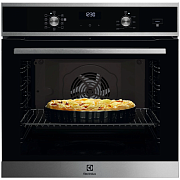 Духовой шкаф Electrolux EOD5F71X (SteamBake 600 / 72л / до 275°C / Чёрный+нерж. сталь / Катализ / телескоп. напр. x1) чёрный