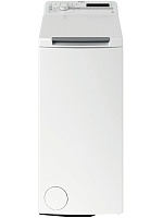 Стиральная машина вертикальная Whirlpool TDLR 6240SS EU/N (60см / 6кг / 1200об / 6th SENSE) белый