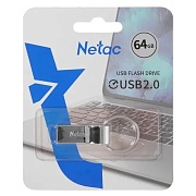 Память USB2.0 Flash Drive  64Gb Netac U275 /NT03U275N-064G-20SL/ серый