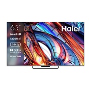 Телевизор Haier 65" Mini LED 4K UHD Android TV 144 Hz VRR Чёрный