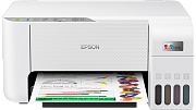 МФУ EPSON L3256 White /А4/4-цв/СНПЧ/USB+WiFi/розетка UK/EU /чернила 103-C13T00S14A/S24A /S44A/S34A / чёрный
