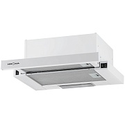 Вытяжка телескопическая KRONA KAMILLA 450 WHITE (507 м³/ч / 110 Вт / галогенная лампа 1x28 Вт / ширина - 45 см / белый / металл) белый