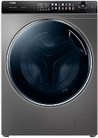 Стиральная машина Haier HW80-B14279S (52см / 8кг / 1400об / пар / Antistain / Direct Motion / A+++ / Серебро) серый