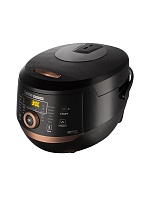 Мультиварка Redmond RMK-CB391S (5 л / 1000 Вт / 21 программ / сенсор / поддержание тепла, отложенный старт, управление со смартфона, сковорода) Чёрный