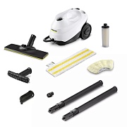 Пароочиститель Karcher SC 3 Easyfix (напольный/ 1900 Вт/ бак - 1000 мл, 40 г/мин/ 3.5 Бар) 