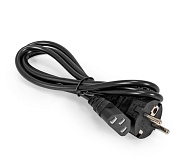 Кабель питания ExeGate Power PC5-1,5P (Евровилка Schuko->C5, VDE-250V-3*0.5mm2, медь, черный, 6A, 1.5м) 